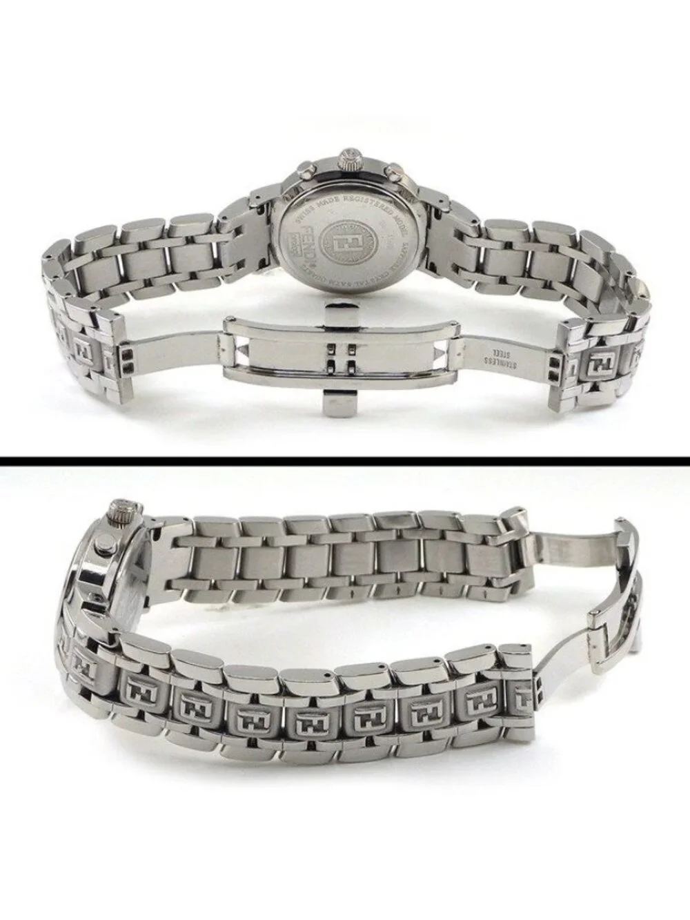 Fendi Watch Orologi Date Chronograph Tachymeter Small Second Luminous Index